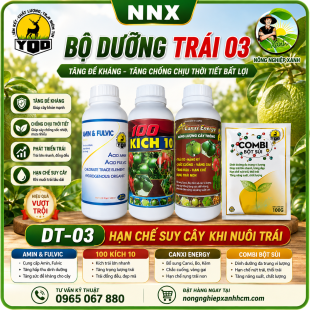 BỘ SẢN PHẨM DƯỠNG TRÁI(BỘ 3)
