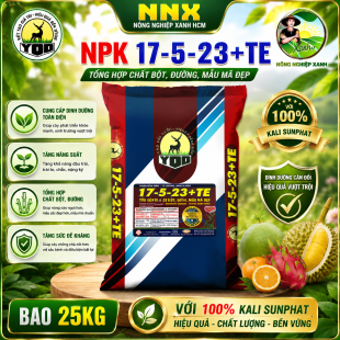 NPK 17-5-23+TE (100% KALI SUNPHAT)
