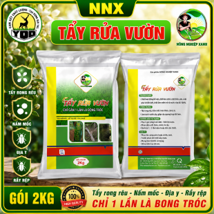 NNX TẨY RỬA VƯỜN | TẨY RONG RÊU - NẤM MÓC - ĐỊA Y - RẦY RỆP