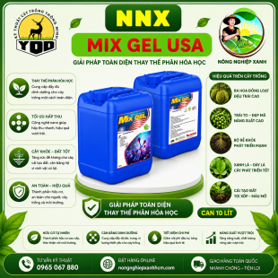 MIX GEL | GIẢI PHÁP THAY THẾ PHÂN HÓA HỌC