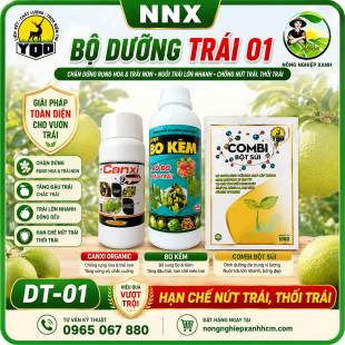 BỘ SẢN PHẨM DƯỠNG TRÁI( BỘ 1)