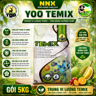 TRUNG VI LƯỢNG TEMIX GÓI 5KG | CÂN BẰNG DƯỠNG CHẤT - CHỐNG MÉO TRÁI, LỆCH TÂM