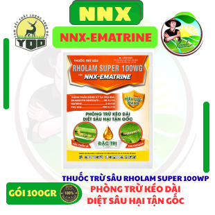 THUỐC TRỪ SÂU RHOLAM SUPER 100WG - NNX-EMATRINE